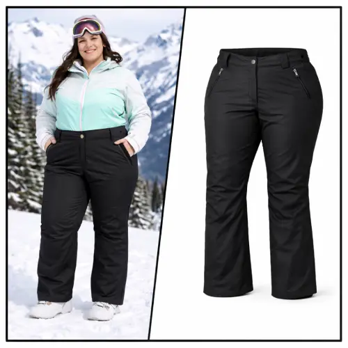 Pantalones de nieve para mujer XXL y tallas grandes en AliExpress Chile