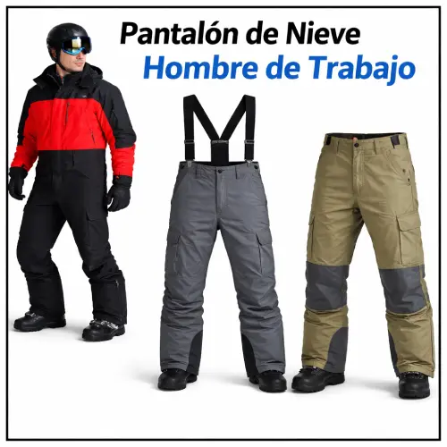 Pantalón de nieve hombre de trabajo en AliExpress Chile