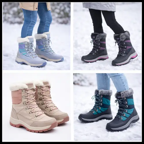 Botas de senderismo nieve mujer en AliExpress Chile