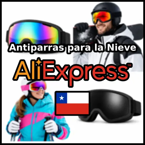 antiparras para la nieve en AliExpress Chile