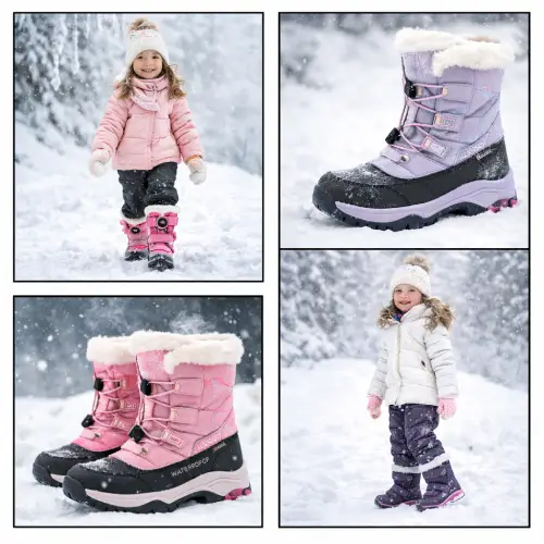 Botas de nieve niña para invierno extremo en AliExpress Chile