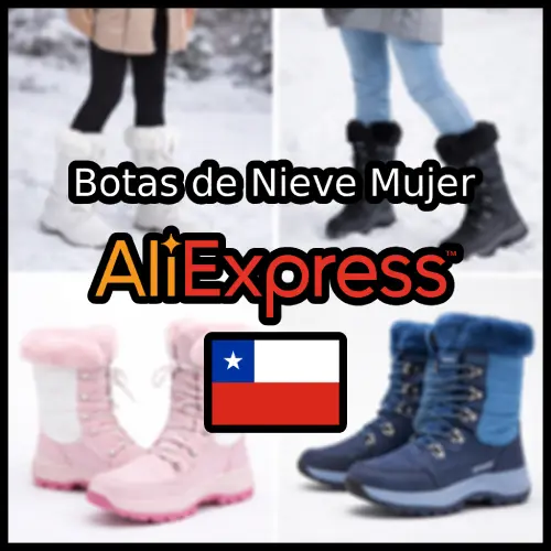 Botas de Nieve Mujer en AliExpress Chile