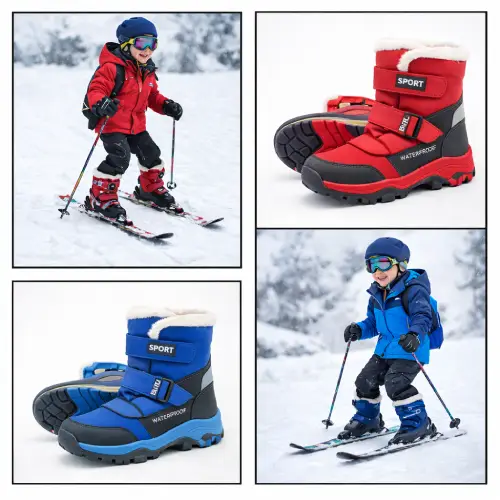 Botas para nieve niños ideales para ski en AliExpress Chile