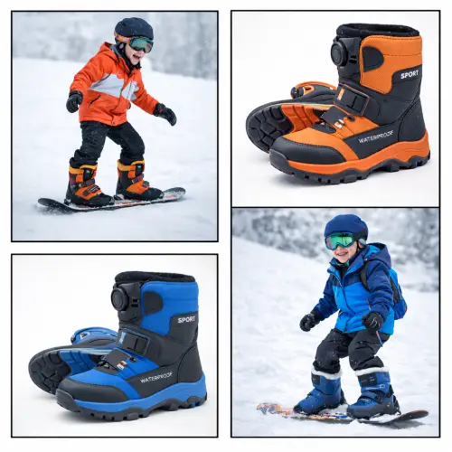 Botas para nieve niños recomendadas para snowboard en AliExpress Chile
