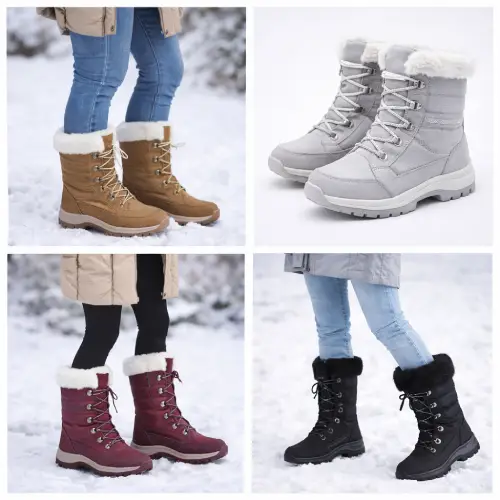 Botas de invierno nieve mujer para uso diario en AliExpress Chile