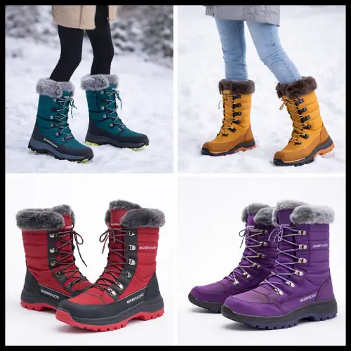 botas impermeables de nieve para mujer en AliExpress Chile