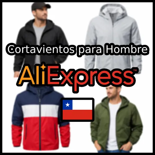 cortavientos para hombre en AliExpress Chile