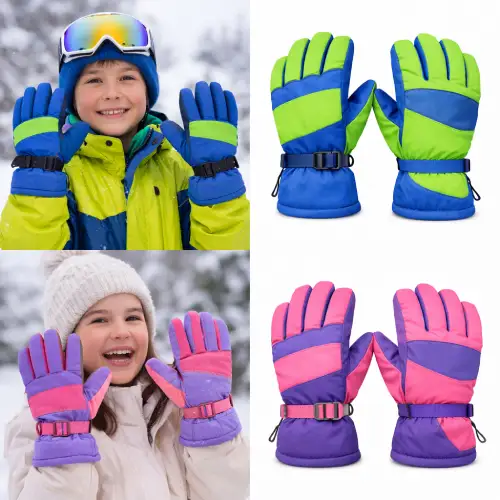 Guantes de nieve para niños y niñas en AliExpress Chile