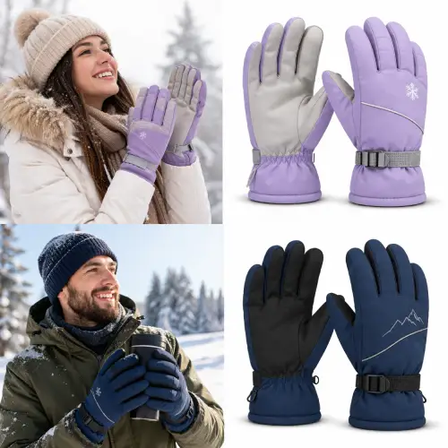 Guantes para paseo en la nieve en AliExpress Chile