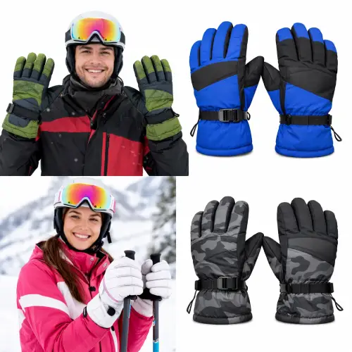 guantes para skiy snowboard en AliExpress Chile