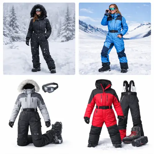 Traje de nieve mujer completo para invierno extremo en AliExpress Chile