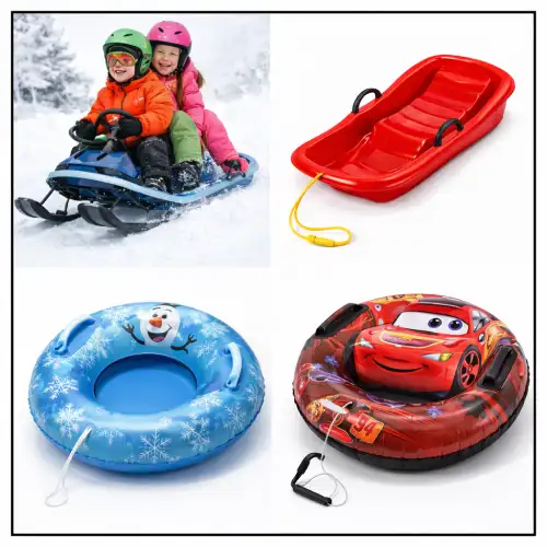 Trineo nieve niños y trineos circulares para niños en AliExpress Chile