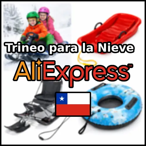trineo para la nieve en AliExpress Chile