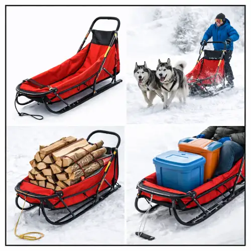 Trineo de perros para nieve y usos alternativos en AliExpress Chile