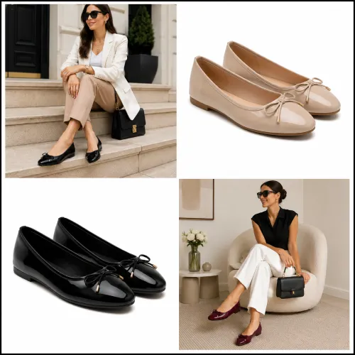 Ballerinas mujer elegante para outfits modernos y sofisticados en AliExpress Chile