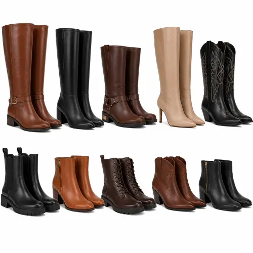 Botas cuero mujer en AliExpress Chile