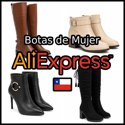 botas de mujer en AliExpress Chile