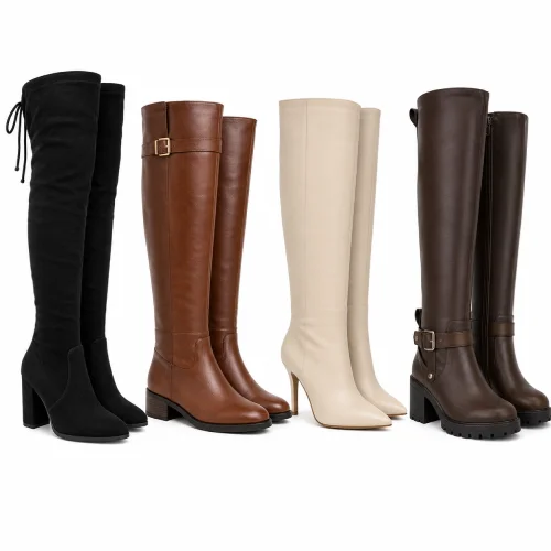 Botas largas y altas mujer en AliExpress Chile