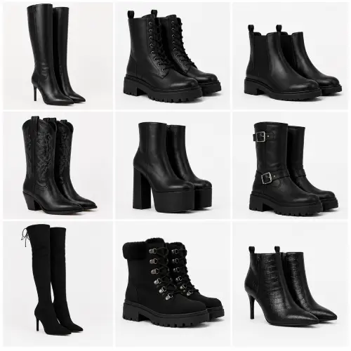 Botas negras mujer en AliExpress Chile