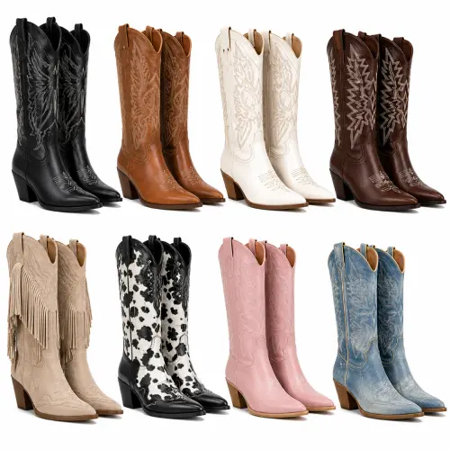 botas vaqueras de mujer en AliExpress Chile