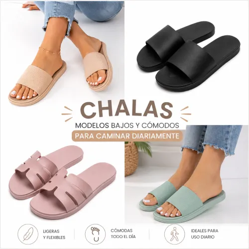 Modelos bajos y cómodos para caminar diariamente en AliExpress Chile