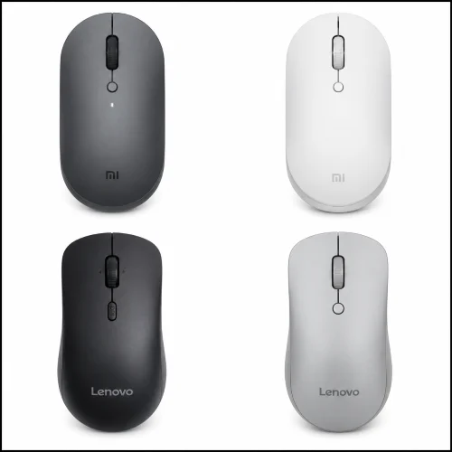 Mouse Xiaomi y Lenovo para productividad en AliExpress Chile
