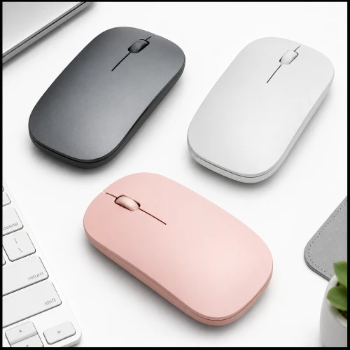 Mouse minimalistas para escritorios modernos en AliExpress Chile