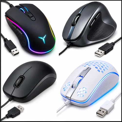 Mouse USB para computadores y notebooks en AliExpress Chile