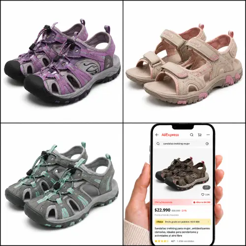 Sandalias trekking mujer en AliExpress Chile