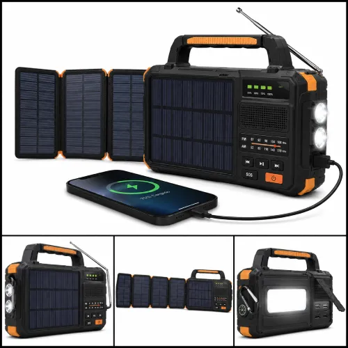 Cargador solar para celular para camping y emergencias en ALiExpress Chile