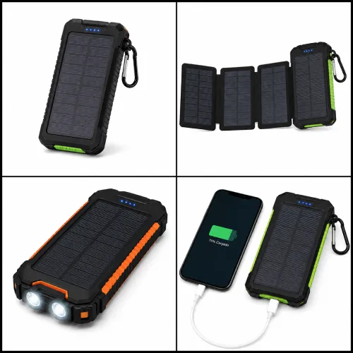 Cargador solar para celular portátil en AliExpress Chile