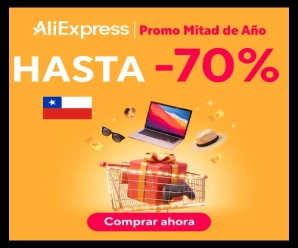Promo Mitad de Año AliExpress Chile: Cupones y Ofertas