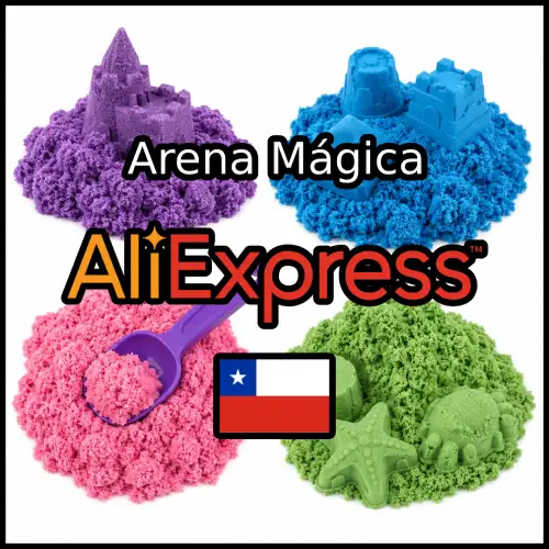 arena magica en AliExpress Chile