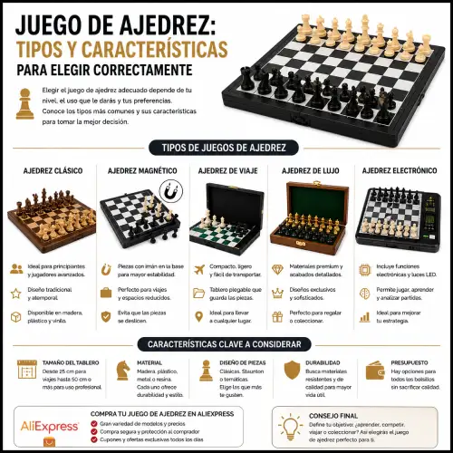 ajedrez en AliExpress Chile
