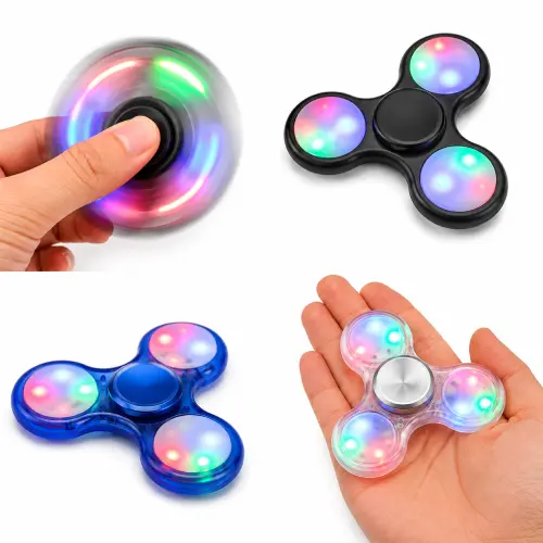 Fidget Spinner con luces LED en AliExpress Chile