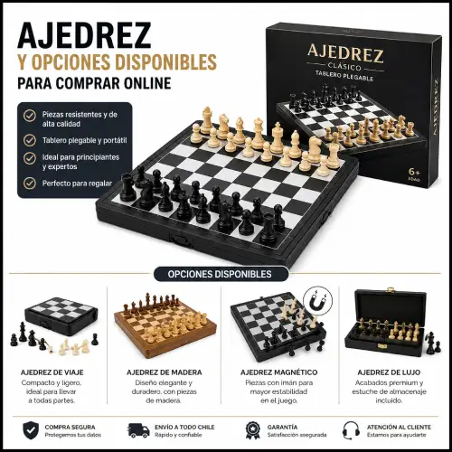 Ajedrez y opciones disponibles para comprar online en AliExpress Chile