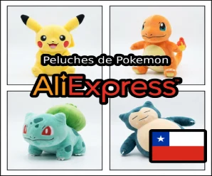 Peluches de Pokemon en AliExpress: Guía para Chile