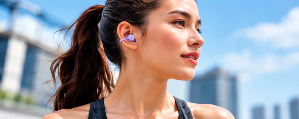 Diseño de los Lenovo LE302 OWS para deporte y uso diario