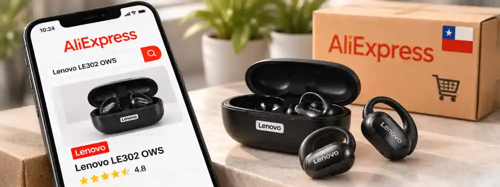 Comprar Lenovo LE302 OWS en AliExpress desde Chile