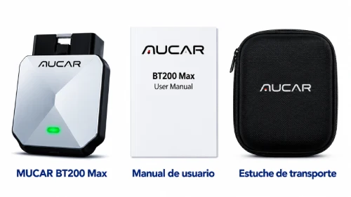 Contenido de la caja MUCAR BT200 Max