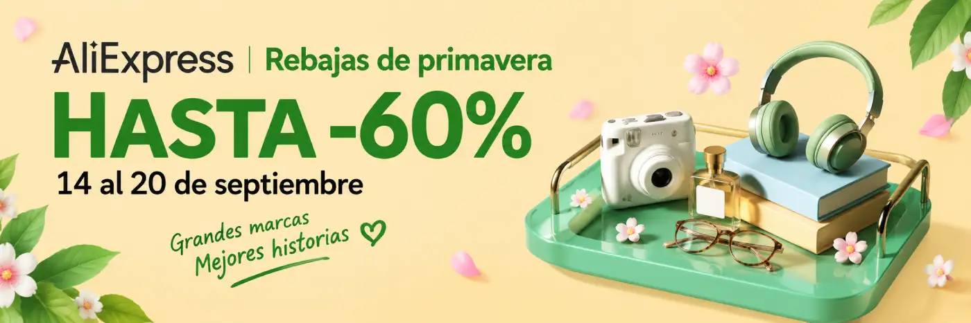 Rebajas de Primavera AliExpress Chile 2026