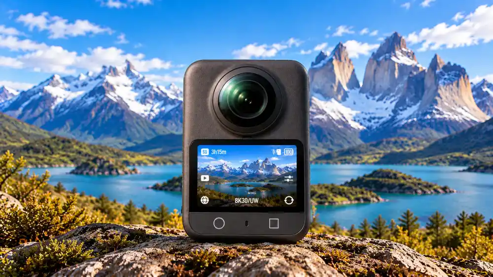 Diseño y funcionamiento de la cámara DJI Osmo 360