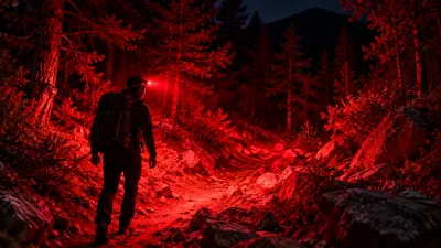 Luz roja de la Sofirn HS21