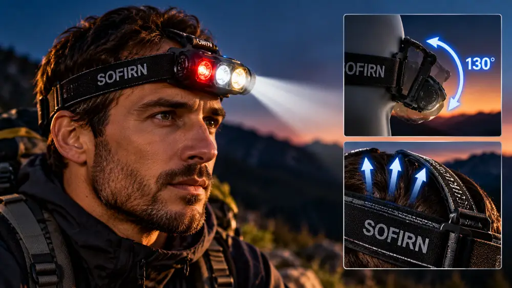 Diseño y comodidad de la Sofirn HS21